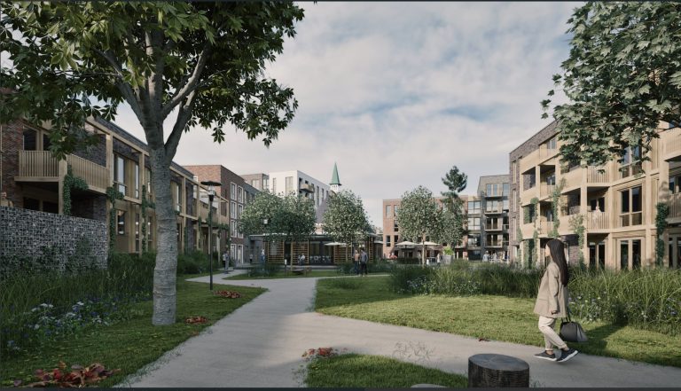 Nieuwbouw: Dorpsplein Mierlo-Hout